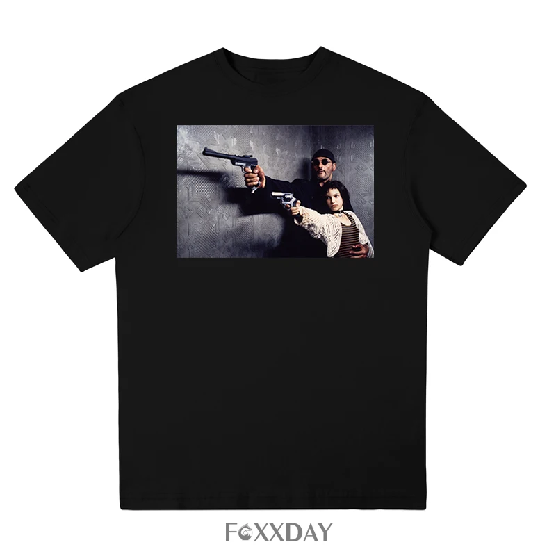 Футболка для мужчин и женщин Leon Teach Matilda Shoot Top Tees футболка в стиле хип хоп рок