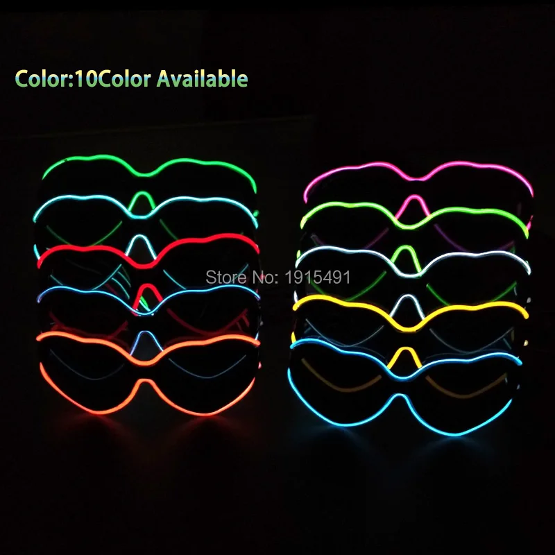 Хэллоуин Рождество Вечеринка любовь образный зеленый гибкий DC3V EL холодный свет