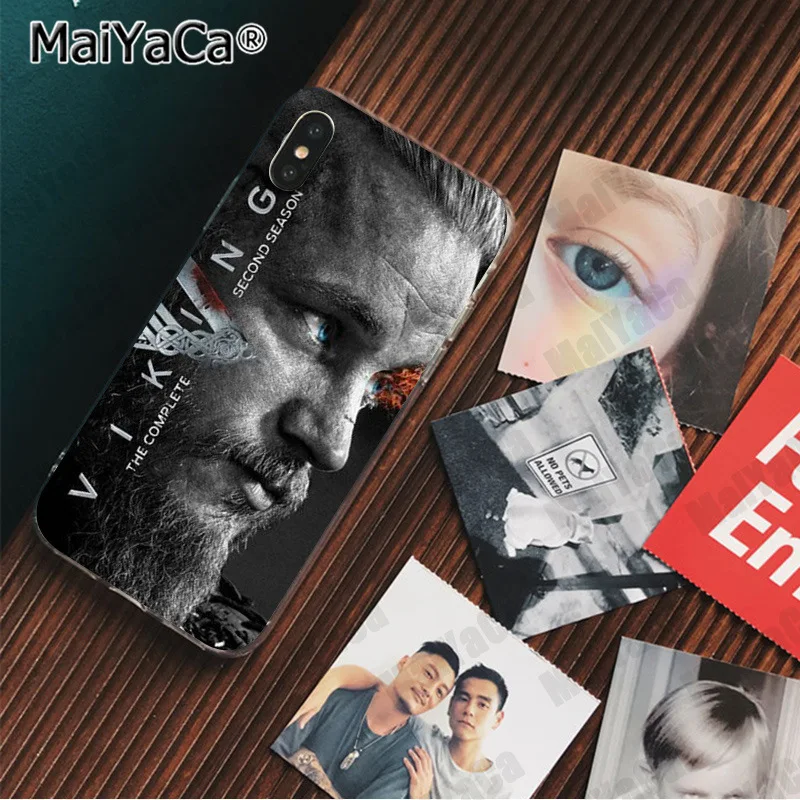 MaiYaCa сериал «Викинги» красочные милые аксессуары для телефонов Чехол для iphone 11 pro X XS MAX 66S 7 7plus 8 8Plus 5s XR чехол