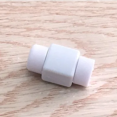 6 шт мультфильм USB кабель протектор заставка зарядное устройство линии передачи данных защитный чехол Крышка устройства для сматывания кабеля для iPhone 5S 6s 7s Ipad - Цвет: white