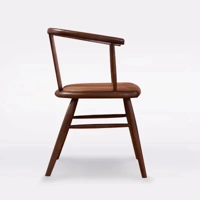 Обеденный стул из массива дерева неоклассический в скандинавском китайском