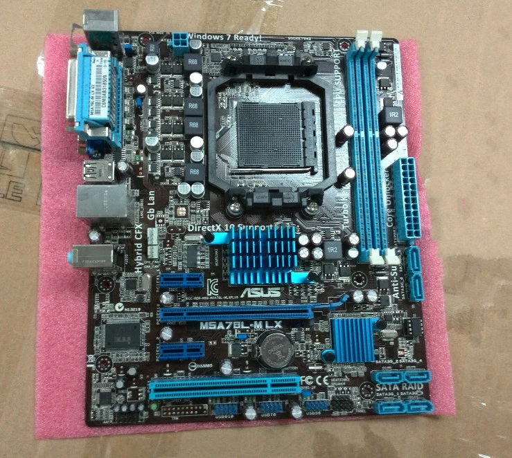 Asus M5A78L M LX оригинальная настольная материнская плата/760G розетка AM3 + DDR3 16G SATA2 USB2.0