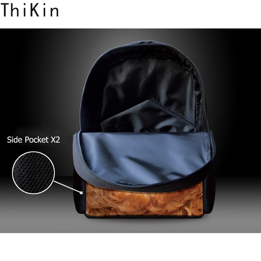 Школьный рюкзак THIKIN Beauty для девочек детский с 3d бабочками и цветочным узором