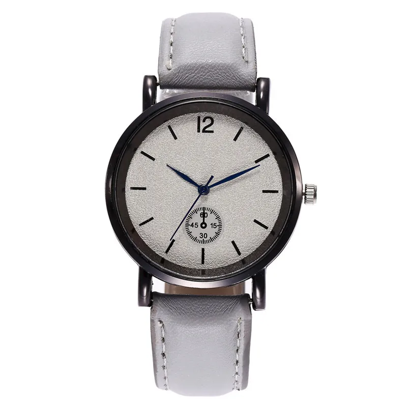 brand new quartz watch women leather strap Korean version of the student couple women's watches with simple | Наручные часы