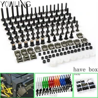 universal motorcycle accessories fairing bolts kit body fastener clips screws for bmw f800gt f800r f800s hp4 f800gsadventure
