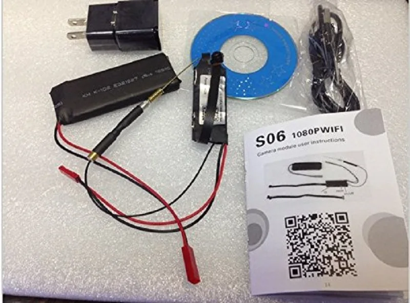 Автомобильный видеорегистратор маленький wifi DIY модуль 1080P HD P2P IP камера видео