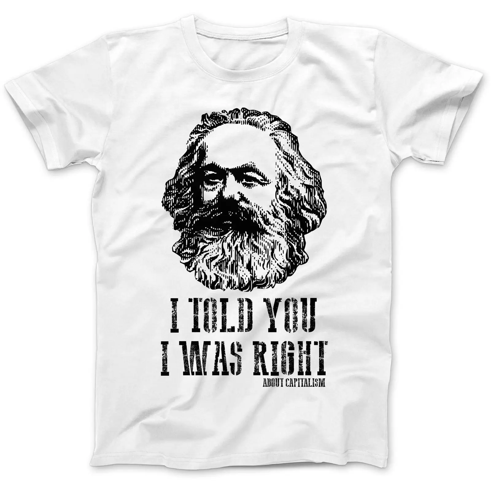 Классический капитализм Карла Маркса 100% хлопок социализм|karl marx|t-shirt cottoncotton t-shirt |