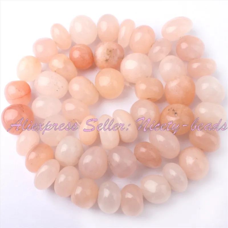 Бесплатная доставка 5 - 10 мм красоты свободное форма розовый авантюрин спейсерной