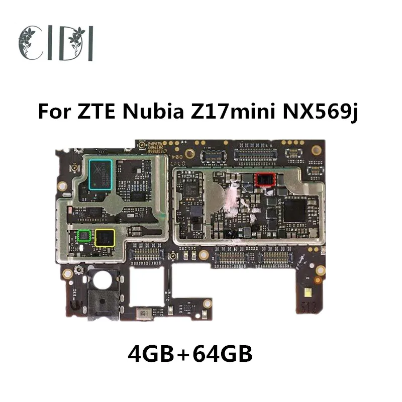 Оригинальная разблокированная материнская плата CIDI 4 Гб ОЗУ + 64 ПЗУ для ZTE Nubia Z17mini