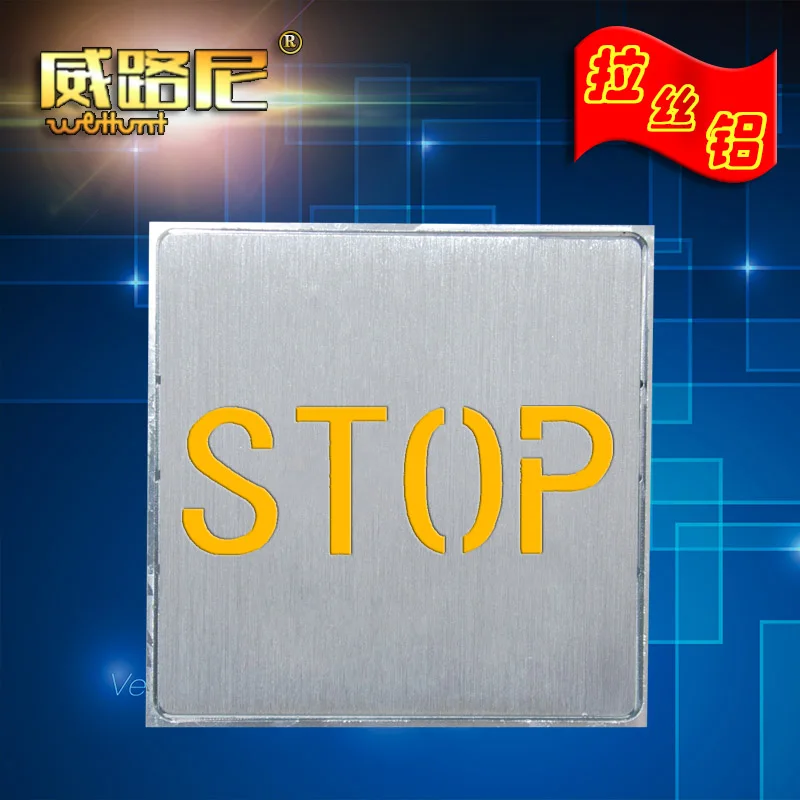 Проволочная Алюминиевая СВЕТОДИОДНАЯ Лампа указатель выхода настенная