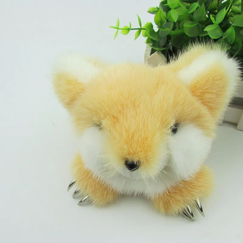 Новинка 2017 ультра высокое качество норковая шерсть маленькая Лисичка цельная