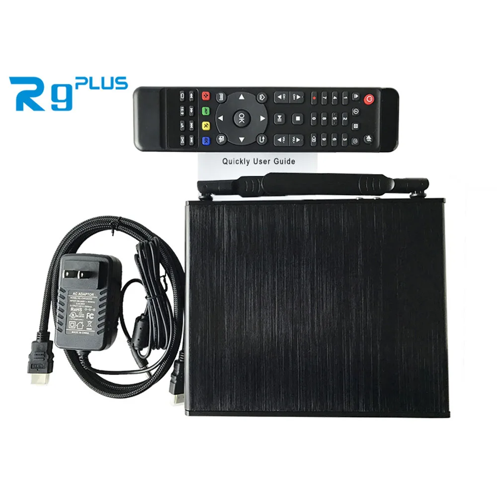 ТВ приставка EWEAT R9 Plus 4K HDR 2 ГБ 16 Smart TV Android 4G/5G Wi Fi Dolby DTS 3 5 &quotSATA HDD Bluetooth + беспроводная