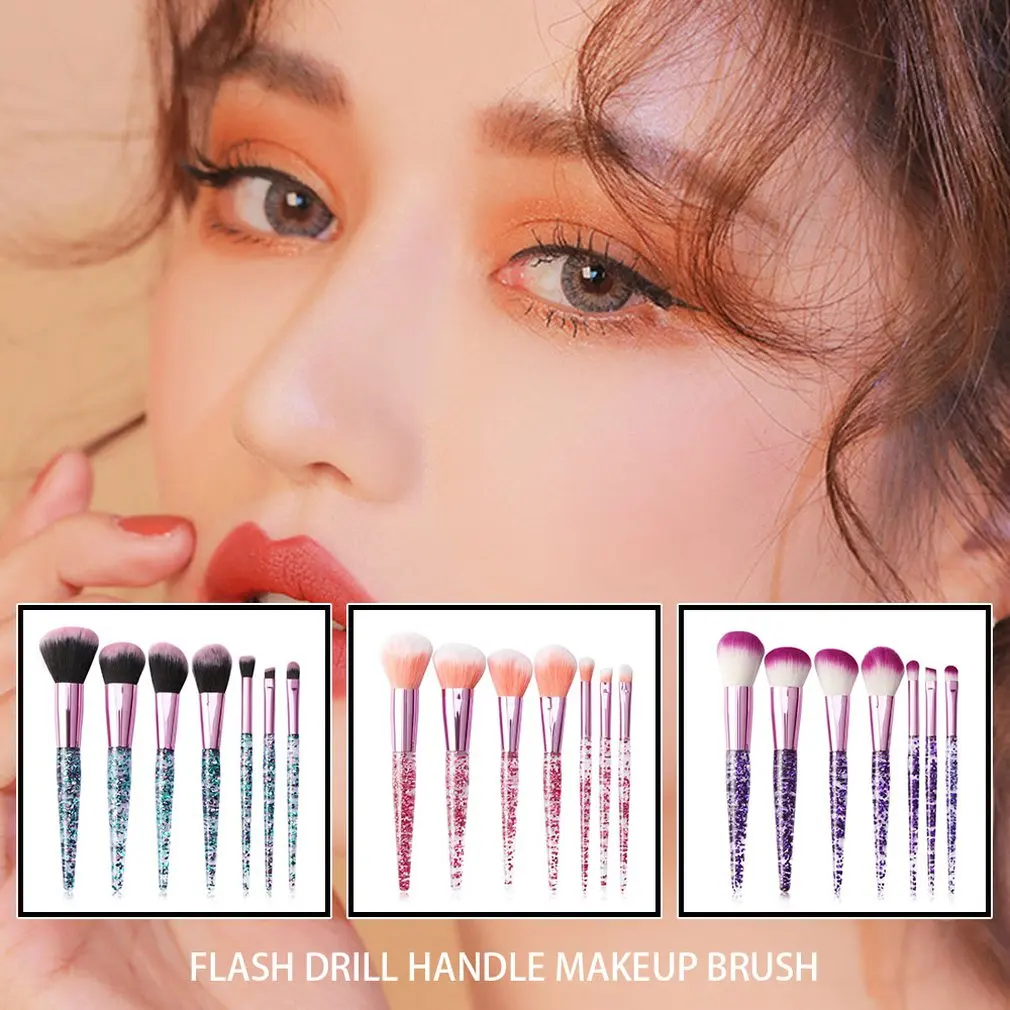 7 flash ручка для макияжа набор кистей теней век Жидкая основа Подводка глаз с