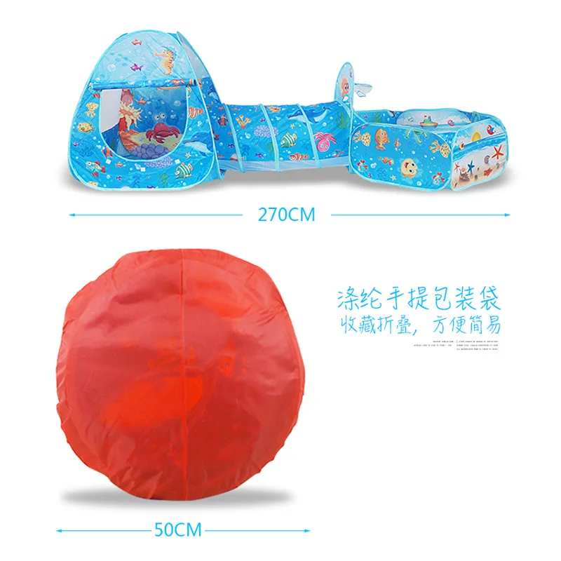 3 шт. детская игровая палатка в горошек Детские игрушки бассейн ямы бассейна дом