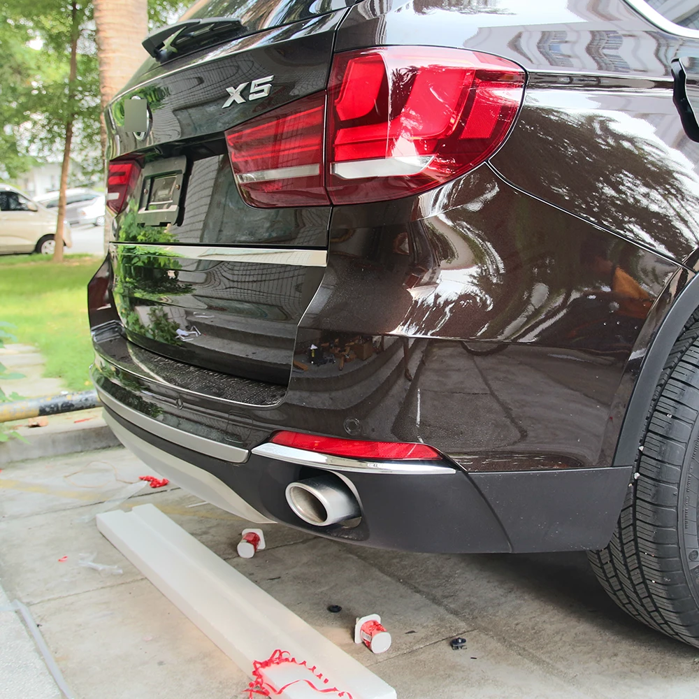 Наклейка на крысветильник противотуманной фары для BMW X5 f15 2014 2016 2