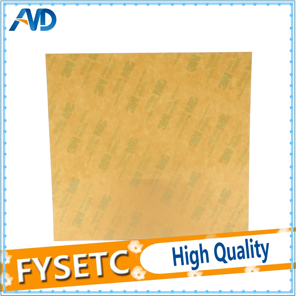 2PCS Cold PEI 150*150*0.3mm Frosted 3D Print Build Surface Polyetherimide Sheet 0.3mm Thickness With 3M 468MP Adhesive | Компьютеры и
