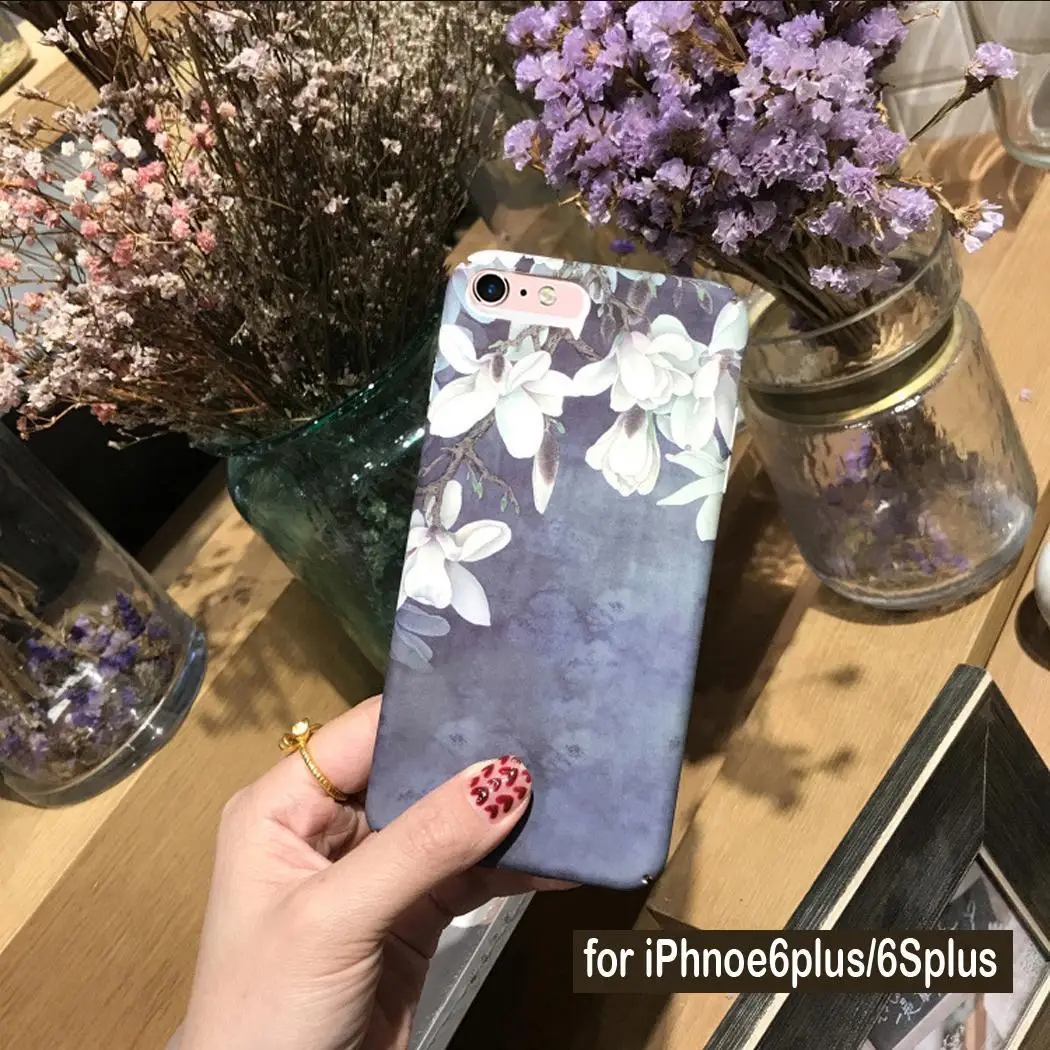 Модные чехлы с цветочным узором для мобильных телефонов как на картинке iPhone |