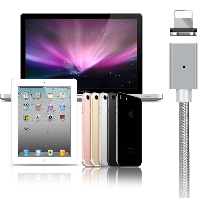 Прочное магнитное зарядное устройство из алюминиевого сплава кабель Micro USB для