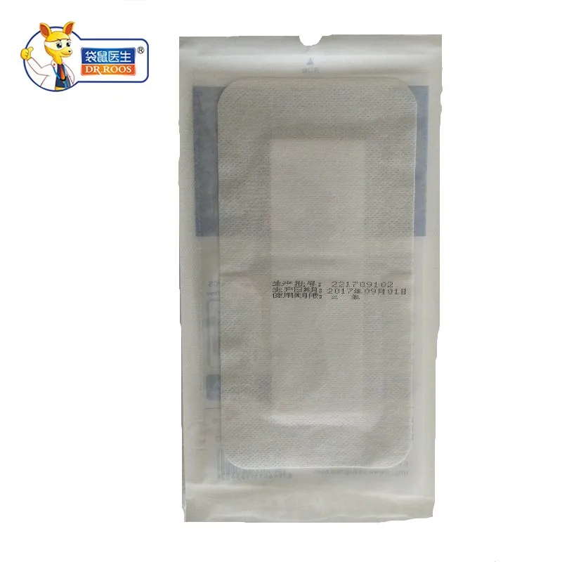 DR. ROOS 10x20 см 1 шт./пакет (5 пакетов) повязки для ухода за ранами нетканые ран