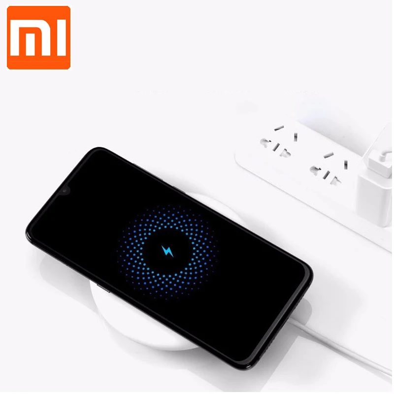 27 Вт штекер Оригинальное Беспроводное зарядное устройство Xiaomi 20 Вт Макс 15 в применяется к Xiaomi Mi9 MiX 2S Mix 3 Qi EPP10W для iPhone XS XR XS Max