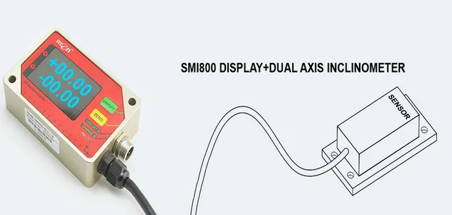 SMI600 дисплей Промышленный Кабель ручной монитор с датчиком угла|cable sensor|monitor