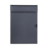 a4 office school supplies notebooks writing pads clipboard pu leather business financial school plastic signature book high end