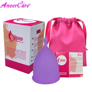 100% медицинская силиконовая чашка copa менструальная Женская гигиена многоразовая чаша лучше менструальных прокладок Женская чаша менструальная чаша