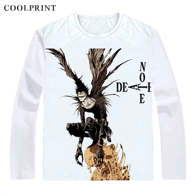 Недалеко от Ryuk матовый риюку Shinigami футболка тетрадь смерти Desu Noto Мужская на