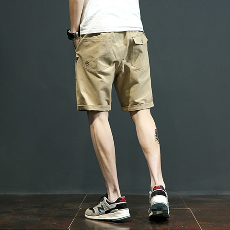 2017 Оригинальный Дизайн Мужские Шорты Хлопок Летние Повседневная Мода Твердые