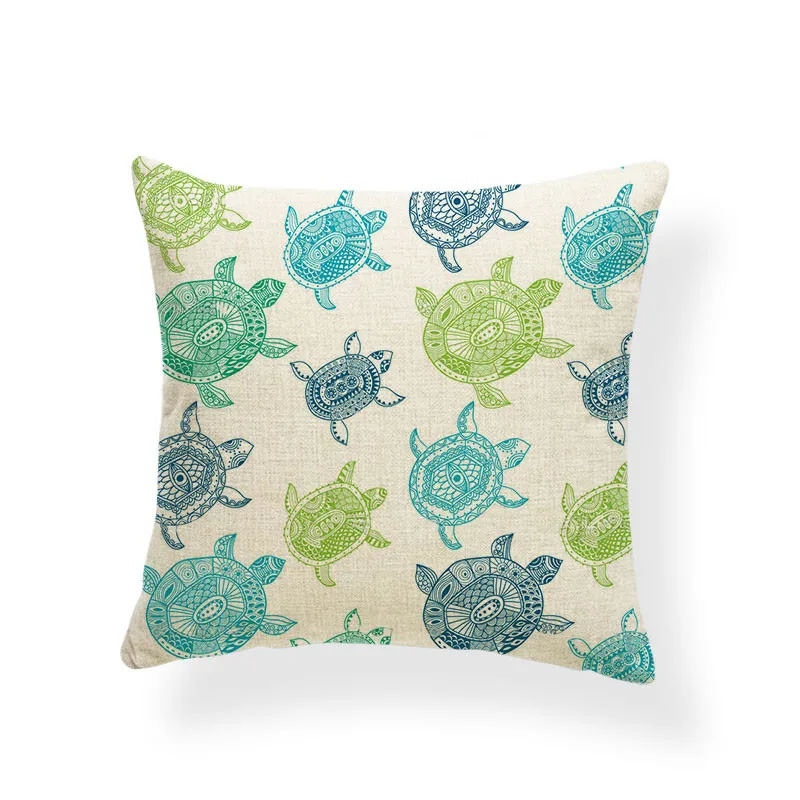 Морские подушки наволочка черепаха Подушка Чехол морская подушка чехол s