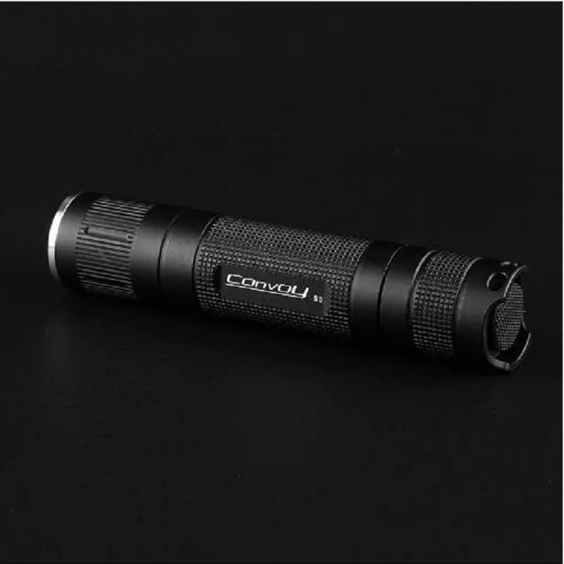 Конвой S3 черный Cree XML2 U2 1A EDC светодиодный вспышка светильник фонарь для