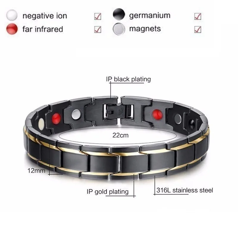 Терапевтический энергетический браслет магнитный медицинский потеря веса