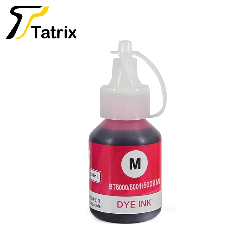 Tatrix для Brother BT6000/6001/6009 BT5000/5001/5009 многоразового чернилами подходит для Brother DCP-T300/DCP-T500W/DCP-T700W/MFC-T800W