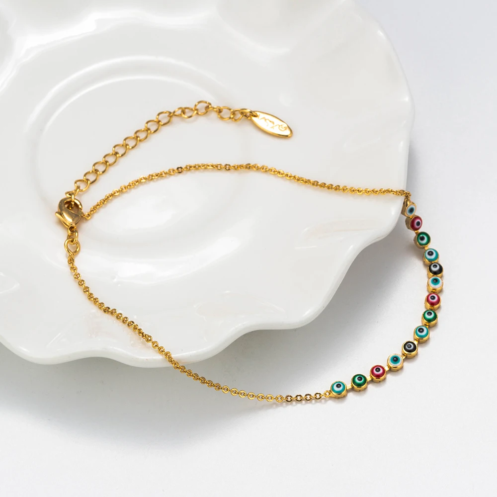 MEIBEADS 1 шт. простые бусины от сглаза амулеты ножные браслеты телескопическая