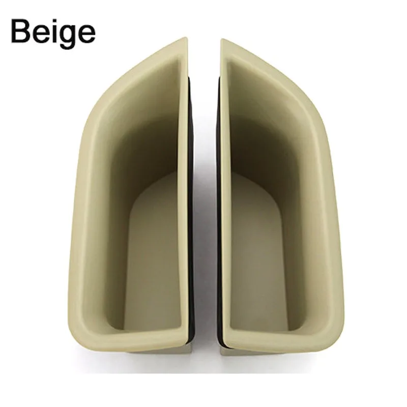Beige Black Car Front Door Storage Box Glove Armrest Container Holder Tray For VOLVO S80 XC70 V70 Accessory with Mat Styling | Автомобили