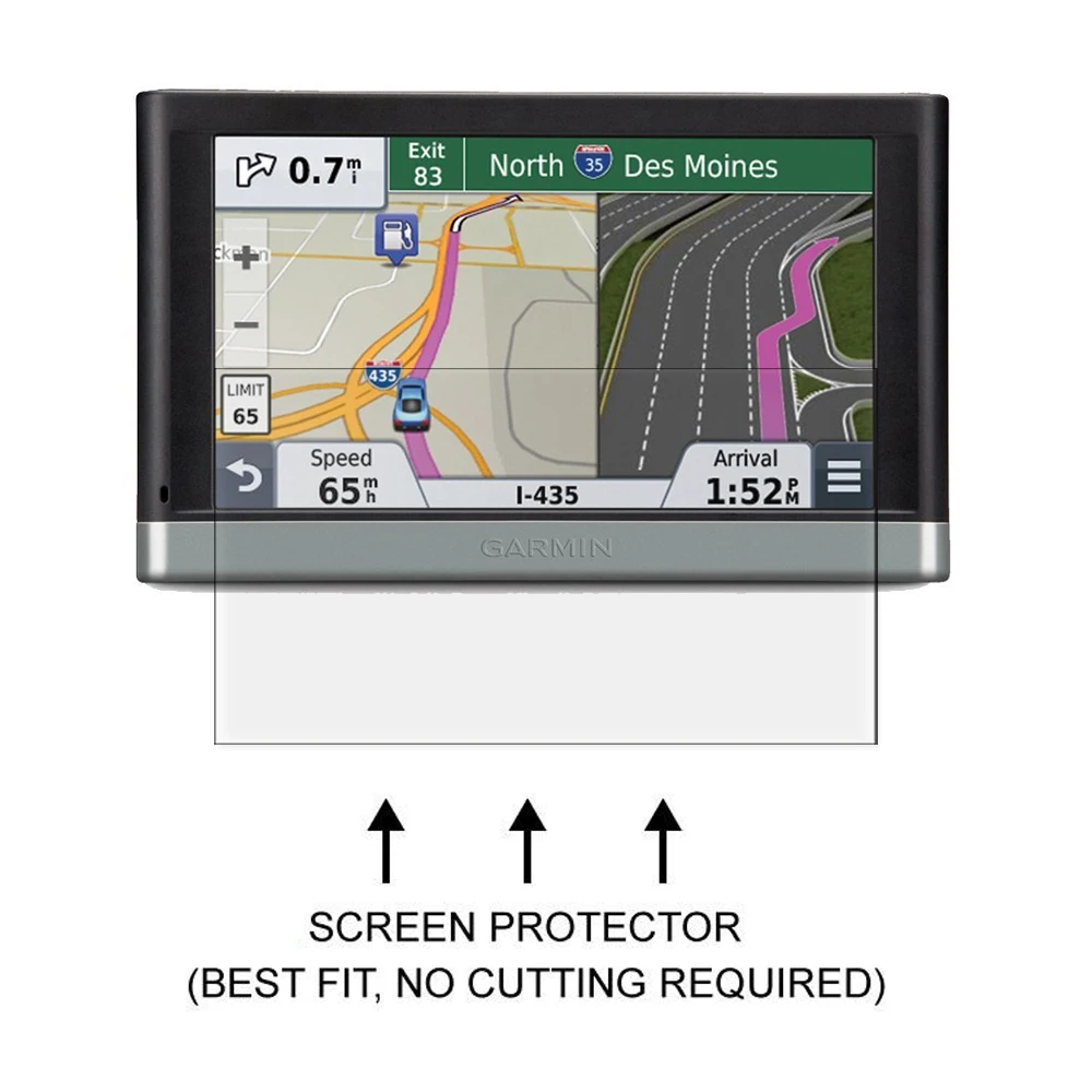 3x Защитная пленка для ЖК экрана с защитой от царапин Garmin Nuvi 2597 2597LT 2597LM 2597LMT GPS 5