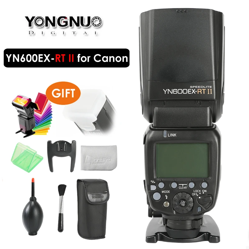 Вспышка YONGNUO для Canon DSLR II Беспроводная вспышка Speedlite 2 4G HSS 1/8000s основная с режимом TTL