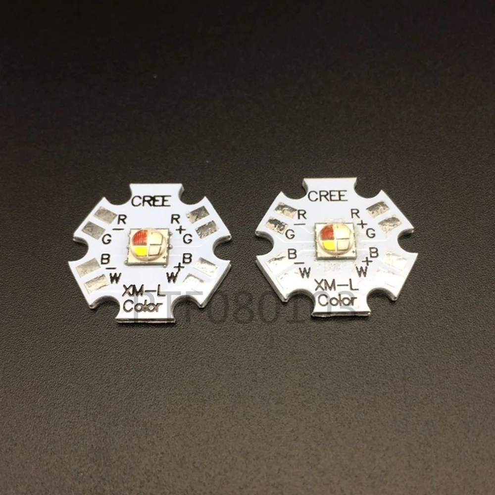 Cree XLamp XML XM L RGBW RGBWW RGB + Холодный/теплый белый 12 Вт 4 чип светодиодный излучатель