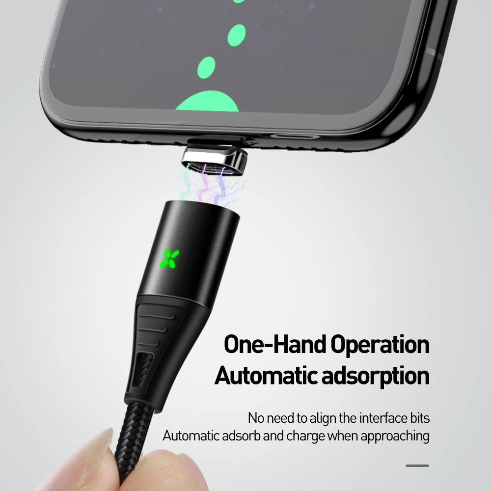 Mcdodo Micro USB Магнитный кабель 3A Быстрая зарядка зарядное устройство провод для Samsung