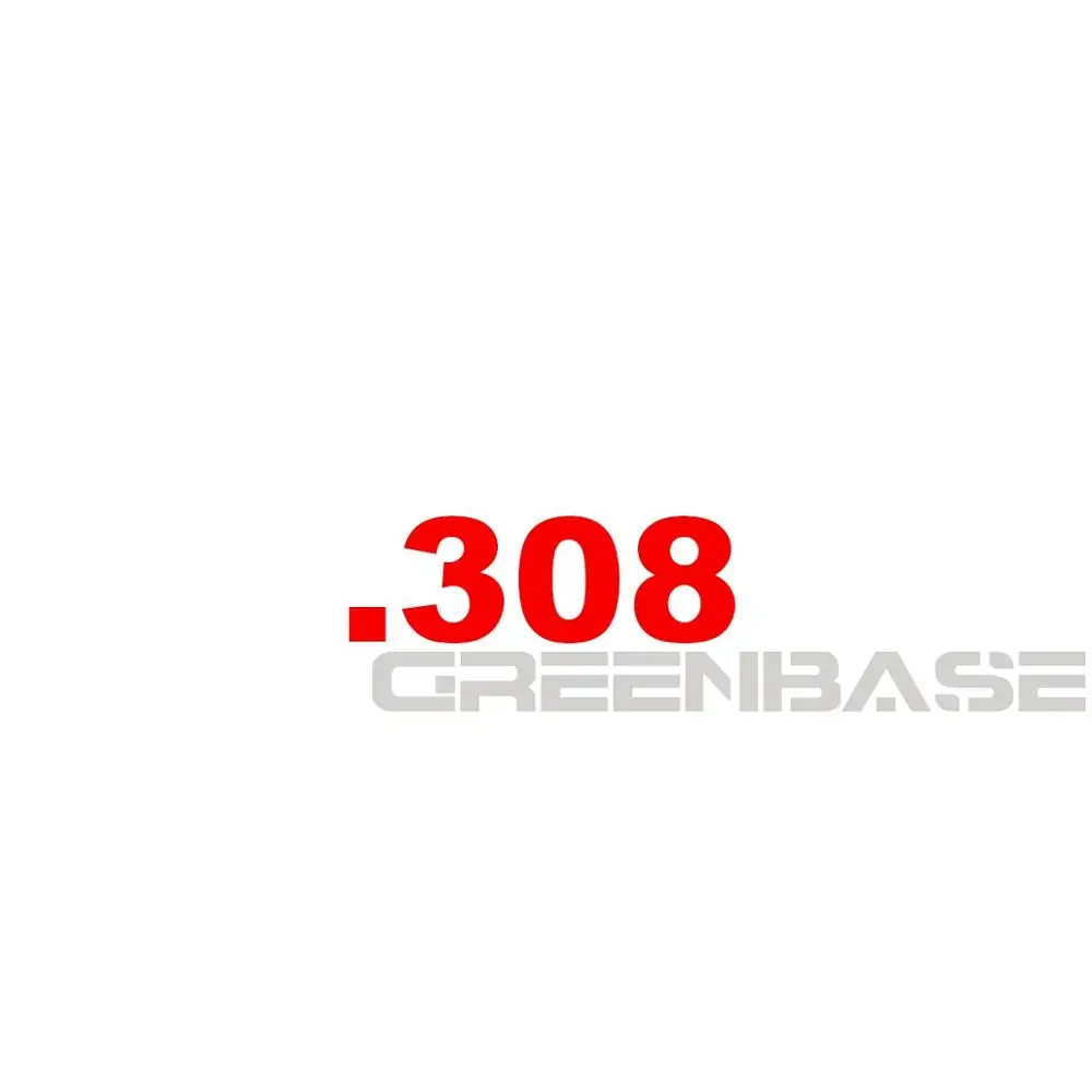 308 Тактический охотничий лазерный BoreSighter 7,62x54 5,45x39 20GA 7,62x39. 308 Калибр Красная точка лазерный прицел патрон для ружья - Цвет: 308