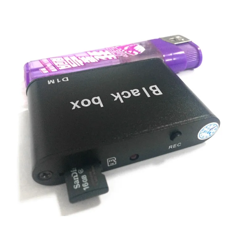 Оригинальный черный ящик Micro D1M 1CH 1280x720 30f/S HD DVR FPV-системы AV Регистраторы Поддержка