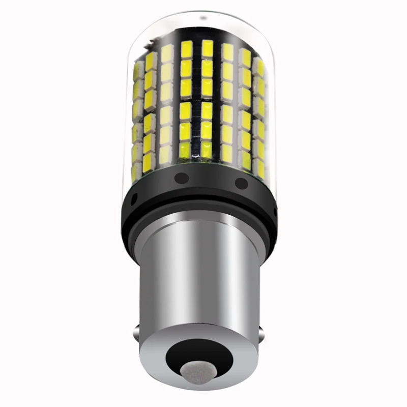 SUNKIA 2 шт./лот Светодиодные Автомобильные фары 1156 3030-144SMD BA15S 22 Вт клиновидные