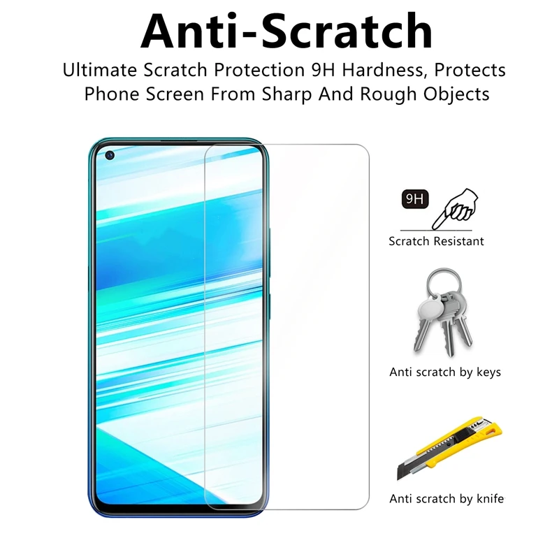 Protector de pantalla para Vivo Z5X vidrio 9H dureza vidrio templado para Vivo Z5X vidrio de tel&eacute;fono para Vivo Z5X Vixo Z1 Pro pel&iacute;cula protectora-2