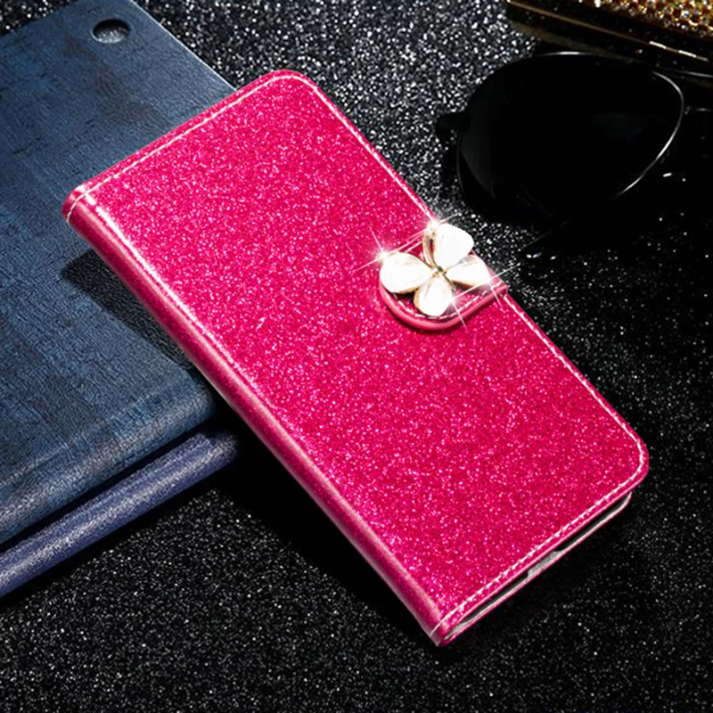 Dneilar телефон чехол люкс бумажник Стиль Флип Bling PU кожаный для ZTE лезвие D2/X3