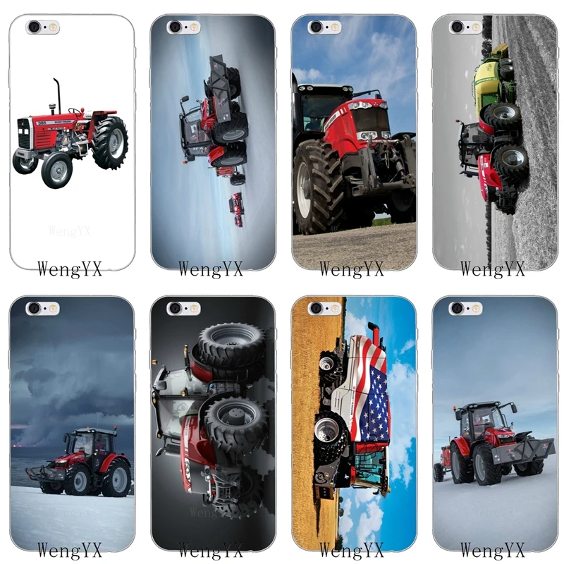 Massey Ferguson тракторы мягкий чехол для телефона Xiaomi Mi A2 8 SE Lite Mix Max 3 6X Redmi Note 6 6A Pro S2 Pocophone