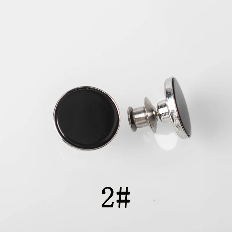 A4-5 17mm 24 различных 1 шт ноготь-бесплатно ноготь талии кнопки регулируемые джинсы кнопки джинсовые пуговицы одежда металлические мужские и женские брюки съемные - Цвет: A4-5 17mm
