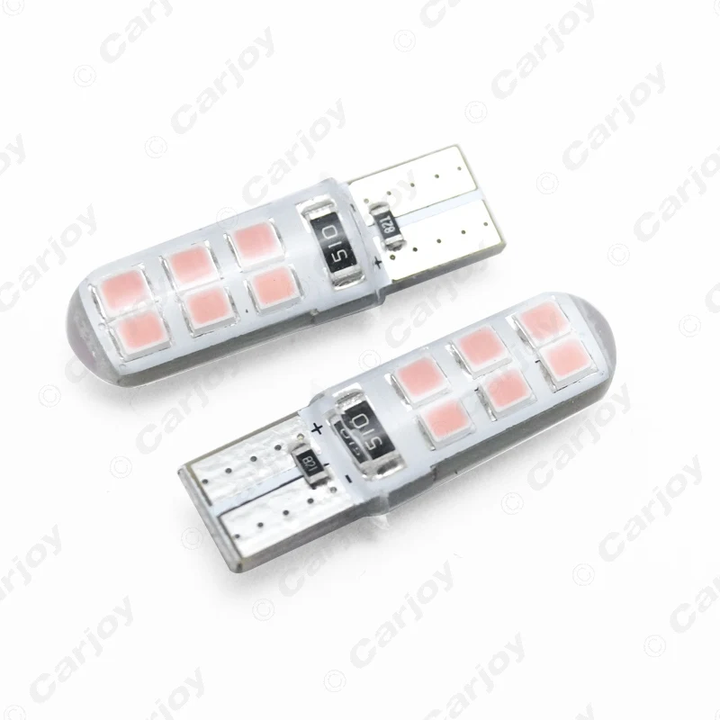 LEEWA 200 шт. Автомобильные светодиодные лампы T10 194 168 W5W 2835 с чипом 12SMD | Автомобили и