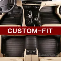 Custom fit car floor mats for Toyota Corolla 9th 10th 11th generaton 3D all weather car styling rugs carpet floor liners(2000-)