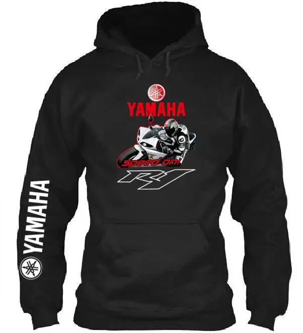 2019 новый бренд Топ YAMAHA R1 Толстовка мотоциклетная одежда пуловер с рыцарем Suzuki