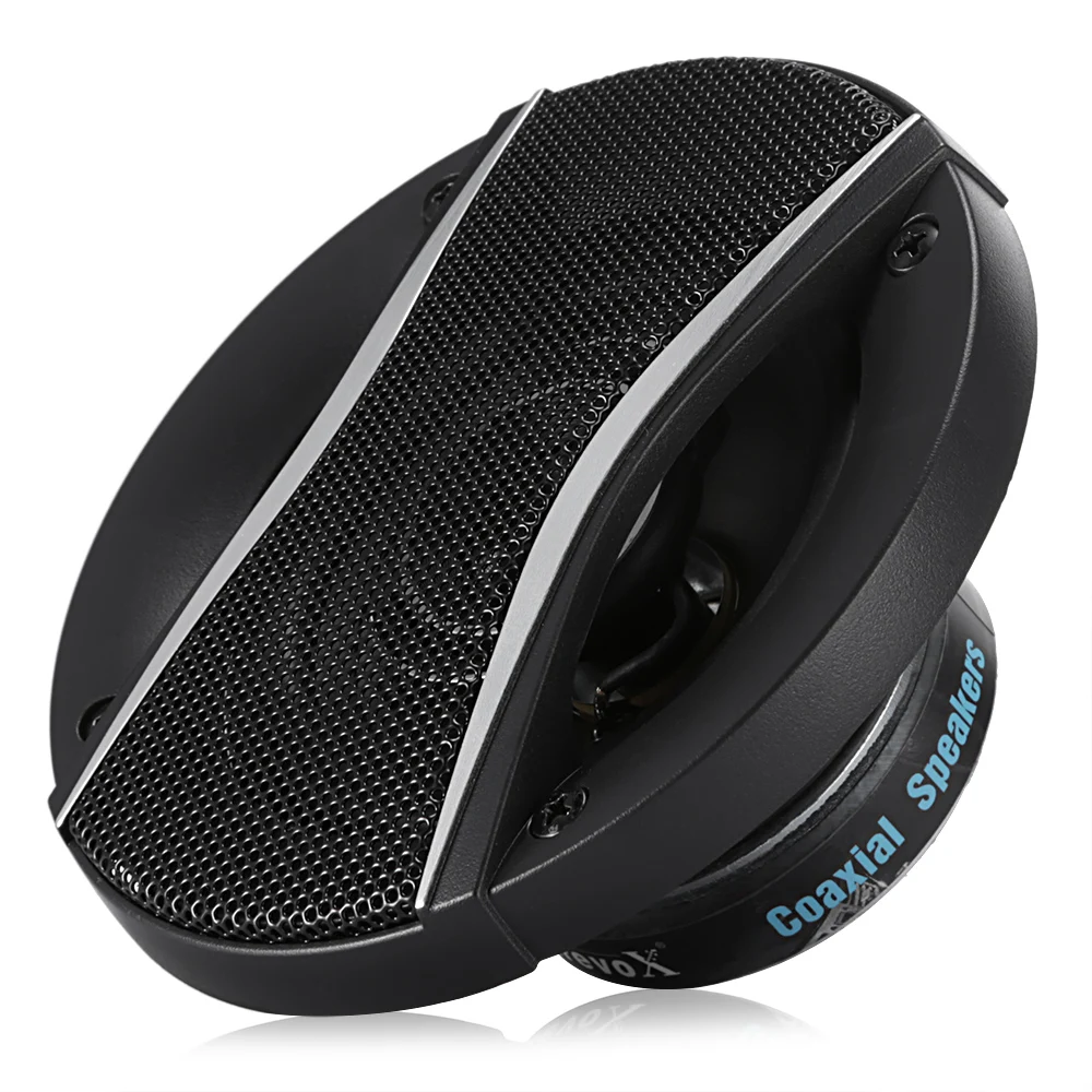 Purevox 4-дюймовый коаксиальный Динамик 20-60 Вт 2 Автомобильный пульт дистанционного